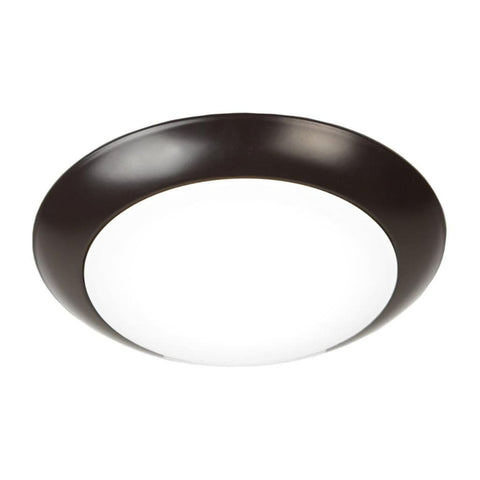15W LED Disk Light in Warm White/Rubbed Bronze Finish (Contractor Special 20pcs) - LED Overstock