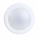 8" LED Disk Light Lux (10 Pack) White Finish - LED Overstock