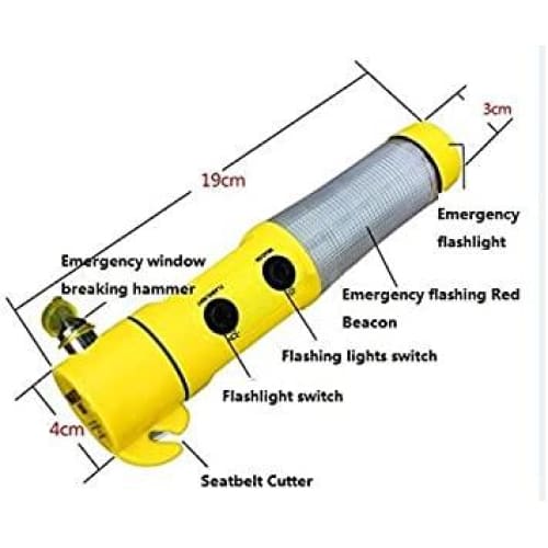 Flashlight, Beacon, Auto Safety Tool - LED Overstock
